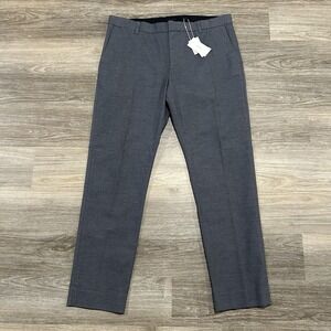 VINCE Pants Mens Size 38x32 Gray Slim Fit Griffith Twill New With Tags $195 MSRP